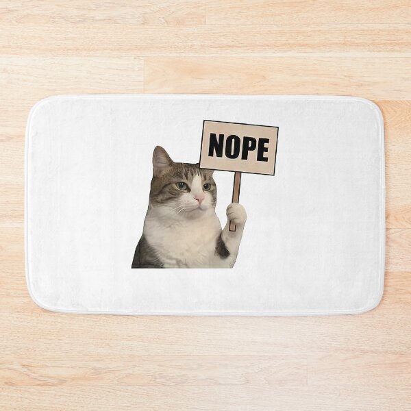Item preview, Nope Cat designed and sold by k3rstman1.