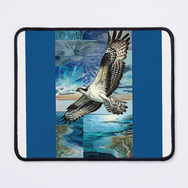 Item preview, Osprey in Fragmented Flightscape designed and sold by Helios Be. Lavsh.