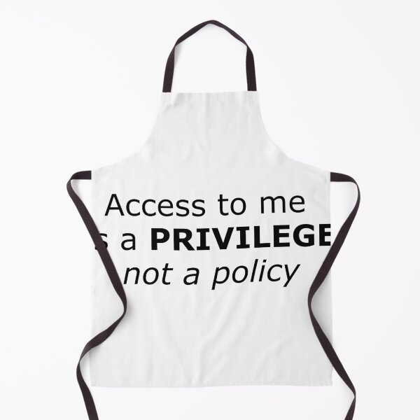 Item preview, Access to me is a privilege Quote Minimalist designed and sold by Mikidesign1988.