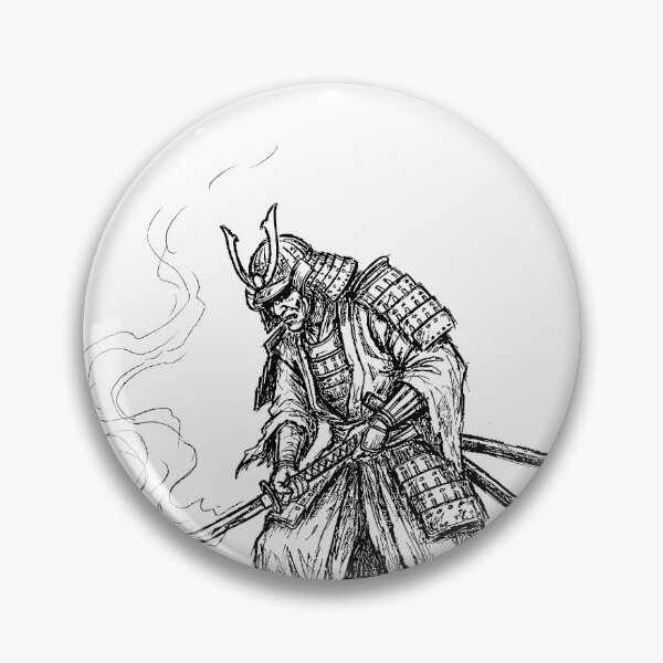 Item preview, Cursed Ronin - Japanese Dark Samurai designed and sold by bapupa.