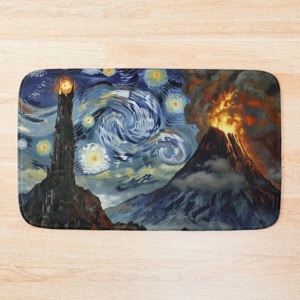 Item preview, Starry Panorama of Mordor designed and sold by VanGeek90.
