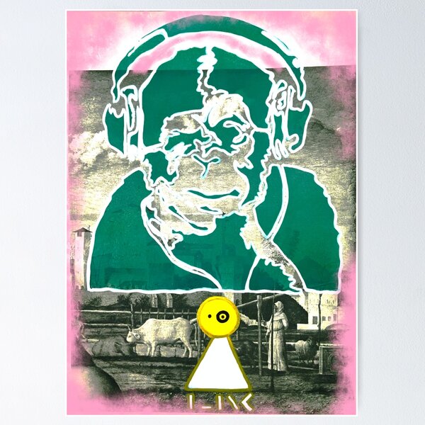 Ape by Sarnia de la Mare for Blink Friction Reclaim Gallery Poster