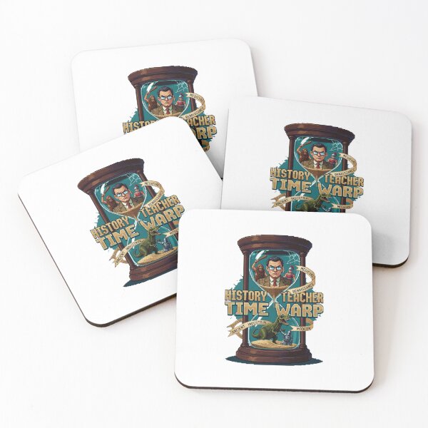 Item preview, Y2K History Teacher Sticker - Time Warp Madness designed and sold by OrikuStudio.