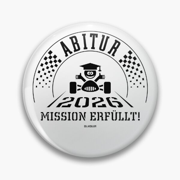 Item preview, Graduation 2026 – Mission Accomplished! (School graduation / Finish line / Blackout) designed and sold by Roderix.