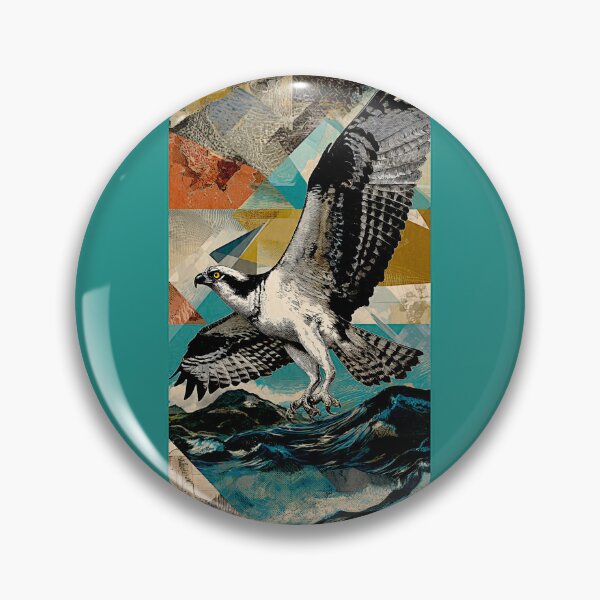 Item preview, Osprey in Fragmented Flightscape #1 designed and sold by Helios Be. Lavsh.