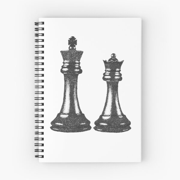Item preview,  Vintage Hand-Drawn Royal Chess Pieces designed and sold by nanamorphic.