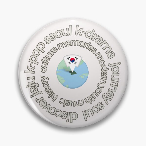 Item preview, Korea Journey – Seoul, K-Drama & Culture Circle Design designed and sold by mycreastyle.