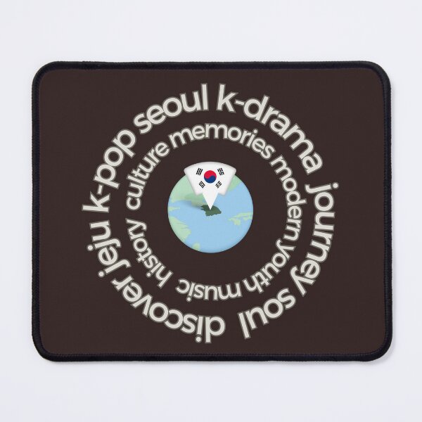 Item preview, Korea Journey – Seoul, K-Drama & Culture Circle Design designed and sold by mycreastyle.