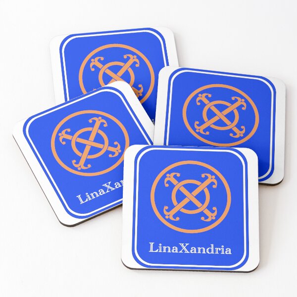 Item preview, LinaXandria - Logo, w. name, White background designed and sold by LinaXandria.