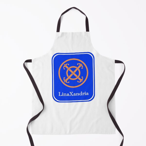 Item preview, LinaXandria - Logo, w. name, White background designed and sold by LinaXandria.