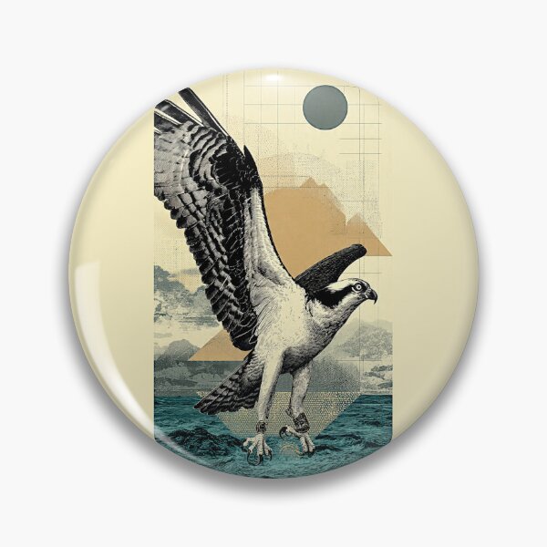 Item preview, Osprey in Fragmented Flightscape #2 designed and sold by Helios Be. Lavsh.