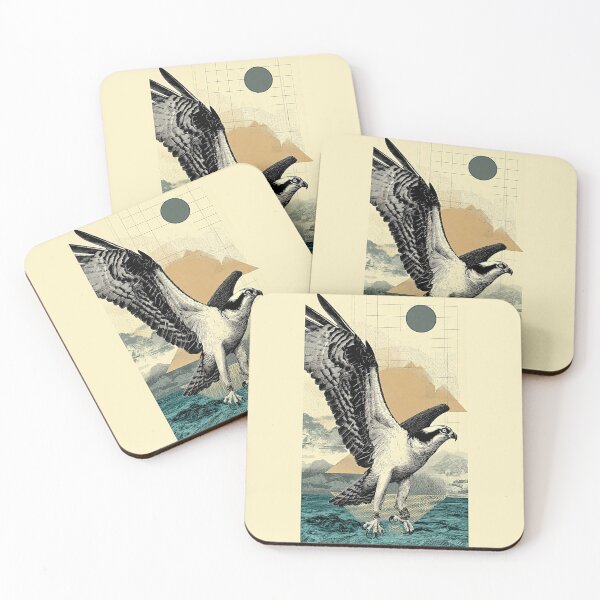 Item preview, Osprey in Fragmented Flightscape #2 designed and sold by Helios Be. Lavsh.