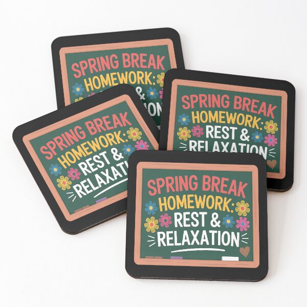 Item preview, Spring Break Teacher - Homework Rest & Relaxation designed and sold by mandiana.