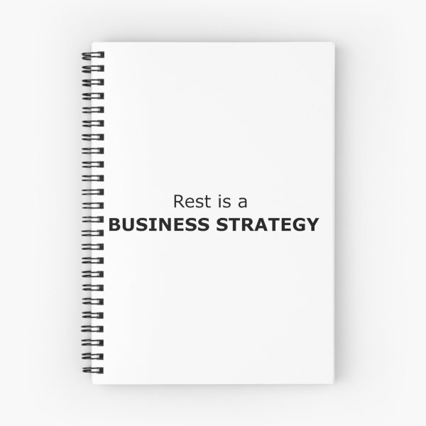 Item preview, Rest is a business strategy Entrepreneur Quote designed and sold by Mikidesign1988.