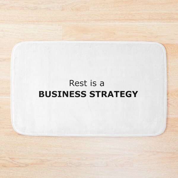 Item preview, Rest is a business strategy Entrepreneur Quote designed and sold by Mikidesign1988.