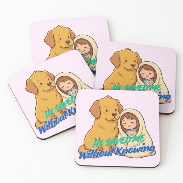 Item preview, Emotional Dog Love Art – He Saved Me Without Knowing designed and sold by DesigneOnDemand.