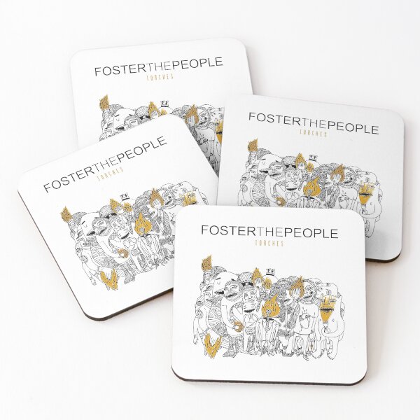 Item preview, foster the people Torches Sketchbook Crowd designed and sold by jodieacartwa.