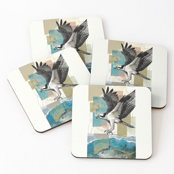 Item preview, Osprey in Fragmented Flightscape #3 designed and sold by Helios Be. Lavsh.