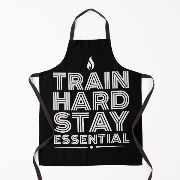 Item preview, Train Hard Stay Essential Motivational Gym Workout designed and sold by IvoryArtDesign.
