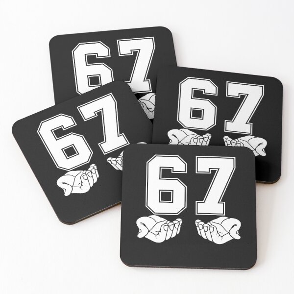 Item preview, 67 - Sixty Seven Number 67 Hand Gesture Meme Six Seven Meme designed and sold by farhanhafeez.