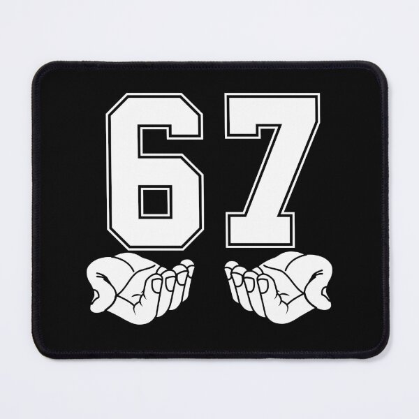 Item preview, 67 - Sixty Seven Number 67 Hand Gesture Meme Six Seven Meme designed and sold by farhanhafeez.