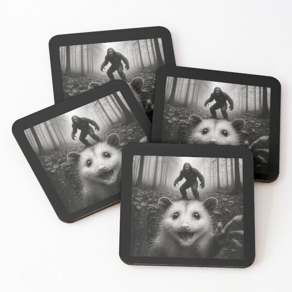 Item preview, Opossum Selfie with Bigfoot Funny Gifts for Men Women Kids  , Opossum Gift For Mom Dad Kids designed and sold by Opossum GIFT ★★★★★.