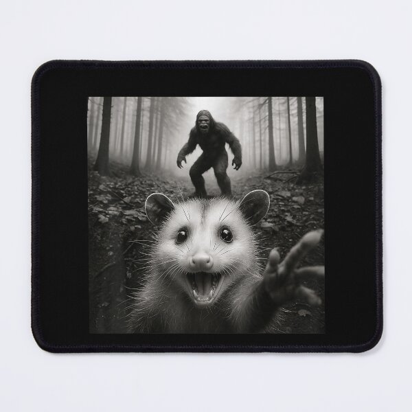 Item preview, Opossum Selfie with Bigfoot Funny Gifts for Men Women Kids , Opossum Gift For Mom Dad Kids designed and sold by Opossum GIFT ★★★★★.