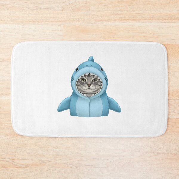 Item preview, Shark Costume Cat designed and sold by k3rstman1.