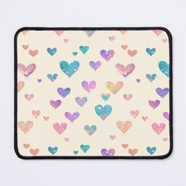Item preview, Splotchy Hearts on Cream  designed and sold by JaygiesDesign.