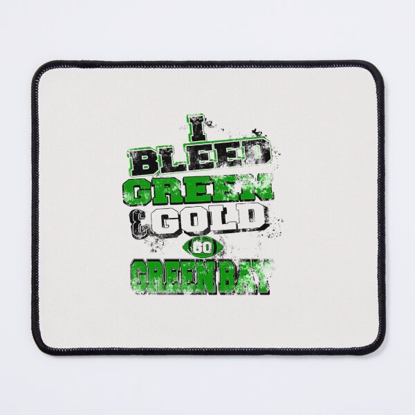 Item preview, I Bleed Green  Gold - Greenbay - American Football Motiv  designed and sold by hassan atef.