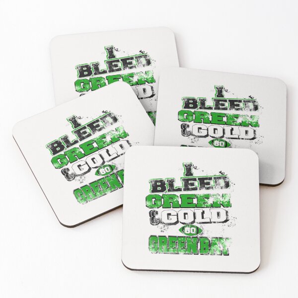 Item preview, I Bleed Green  Gold - Greenbay - American Football Motiv  designed and sold by hassan atef.