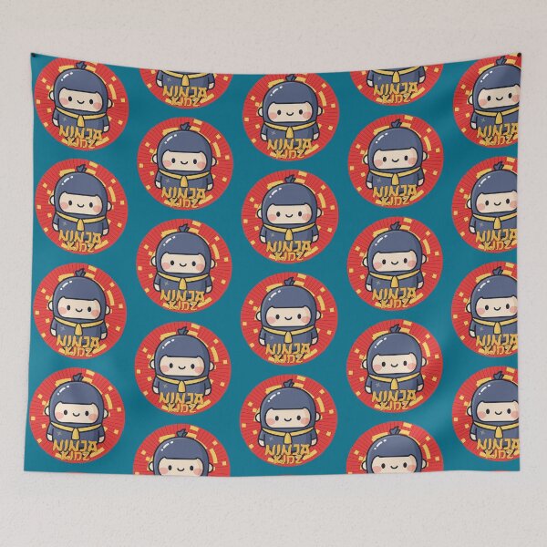 Item preview, Cute Ninja Kid Cartoon – Kawaii Ninja Character Illustration designed and sold by derynick.