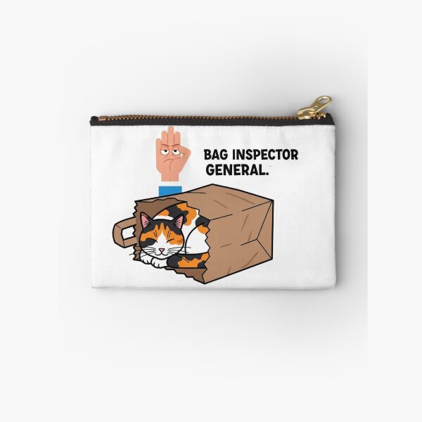 Item preview, Calico Cat Bag Inspector General designed and sold by LaughShiftThrd.