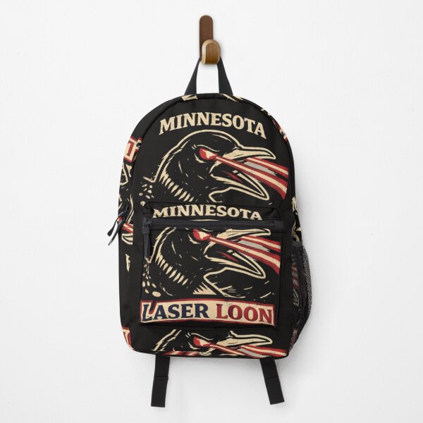 Item preview, Minnesota Laser Loon Retro T-Shirt | Vintage Distressed Pride Meme Graphic Tee designed and sold by ZyxDes.