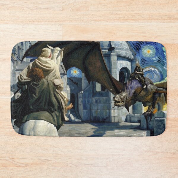 Item preview, Starry Encounter - Gandalf and the Witch King designed and sold by VanGeek90.