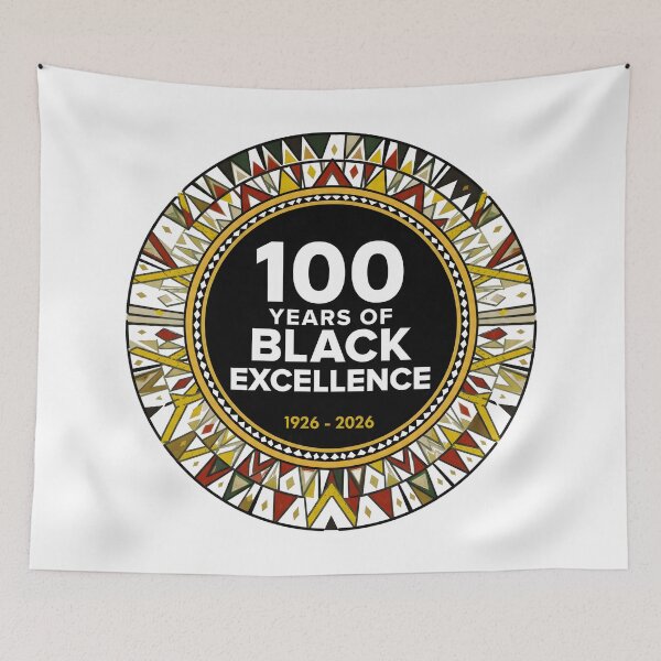 Item preview, 100 Years of Black Excellence 1926-2026 Graphic Design — Black History Celebration Tee designed and sold by Teetreasure2.