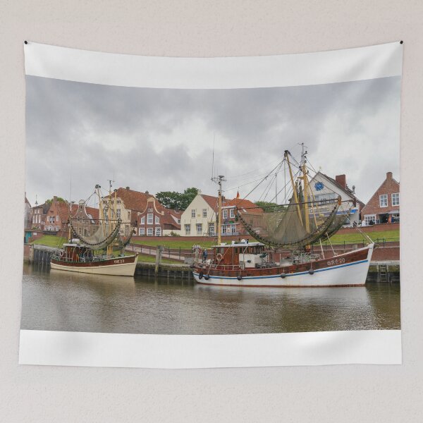 Item preview, Greetsiel Shrimp Cutters designed and sold by DiFigianoPhoto.