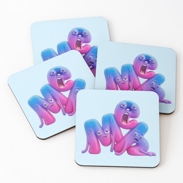 Item preview, Meh Boring Mood Melting 3D Typography designed and sold by PixMoody.