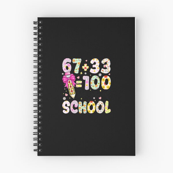 Item preview, 67 + 33 = 100 Days of School Six Seven Numbers Design designed and sold by gladysenglish.