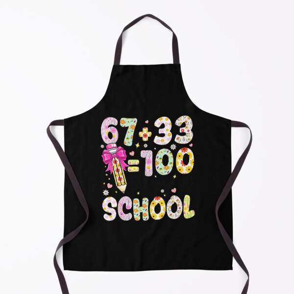Item preview, 67 + 33 = 100 Days of School Six Seven Numbers Design designed and sold by gladysenglish.