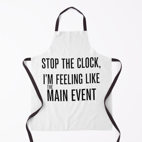 Item preview, Main Event Energy - Stop The Clock Bold Typography Statement designed and sold by shy8.