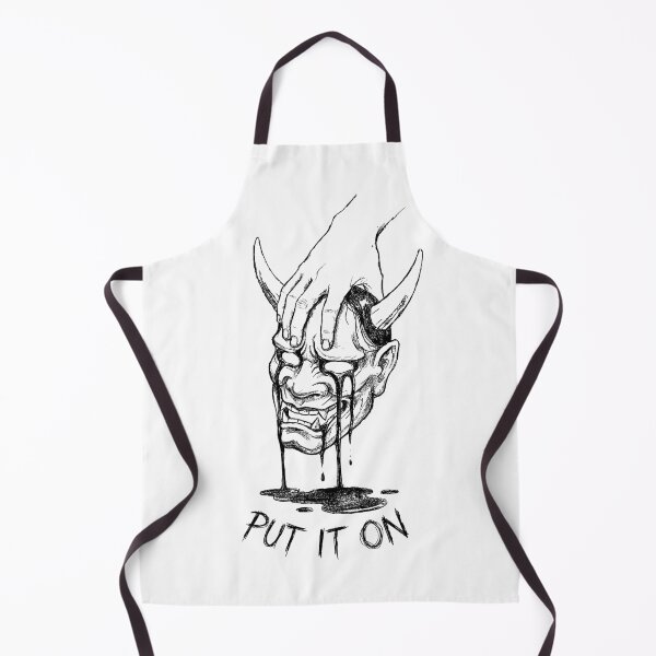 Item preview, The Offering - Japanese Oni Mask designed and sold by bapupa.