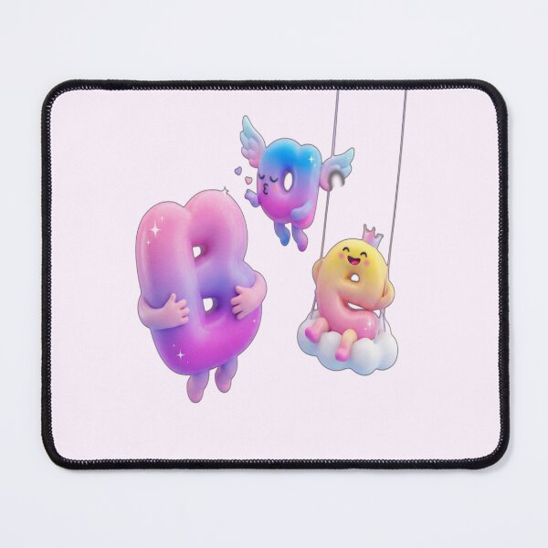 Item preview, Cute Bae Characters 3D Valentine Typography designed and sold by PixMoody.