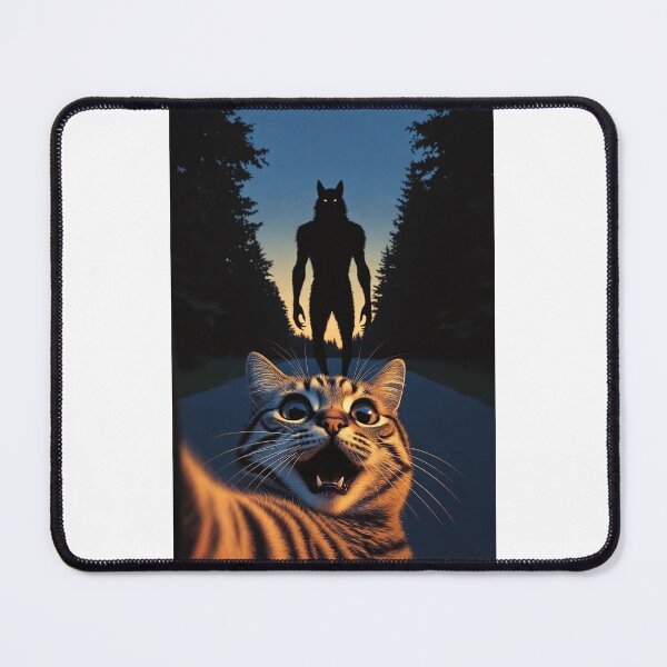 Item preview, Cat Selfie with Dogman designed and sold by Xandar Shop.