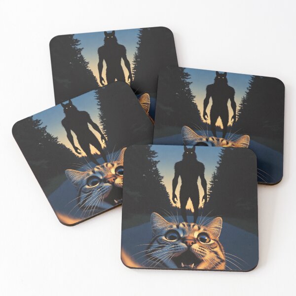 Item preview, Cat Selfie with Dogman designed and sold by Xandar Shop.