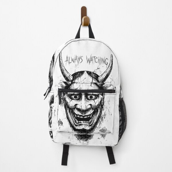 Item preview, Wall Watcher - Japanese Oni Mask designed and sold by bapupa.