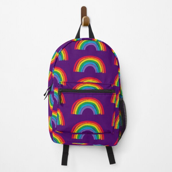 Item preview, Rainbows on Purple designed and sold by OneThreeSix.