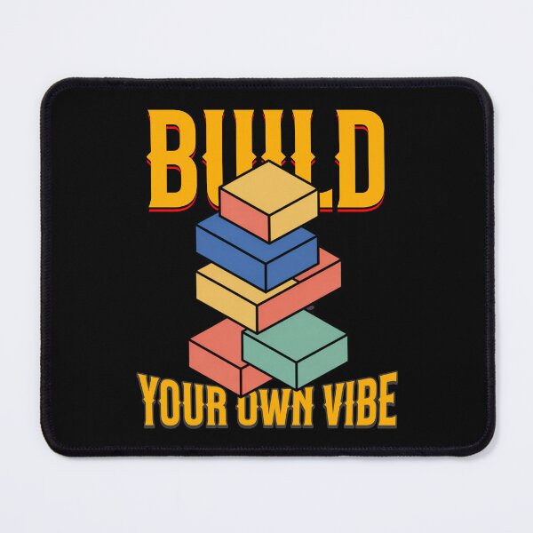 Item preview, Build Your Own Vibe Stacked Blocks Design designed and sold by Bliss Find And Design.