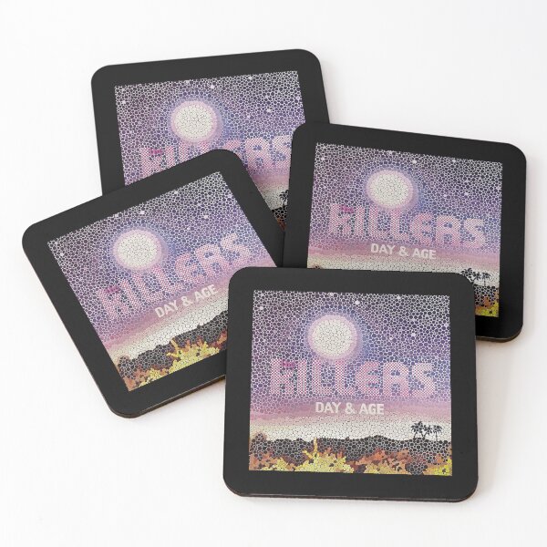 Item preview, The Killers  Day and Age Pointillism Desert Moonrise designed and sold by jodieacartwa.