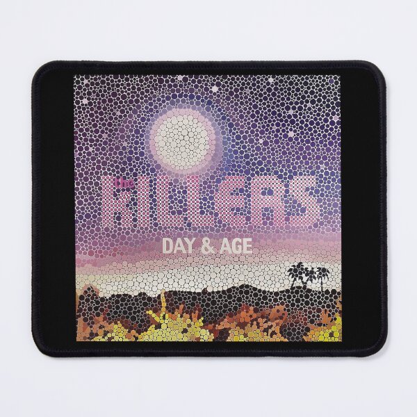 Item preview, The Killers Day and Age Pointillism Desert Moonrise designed and sold by jodieacartwa.